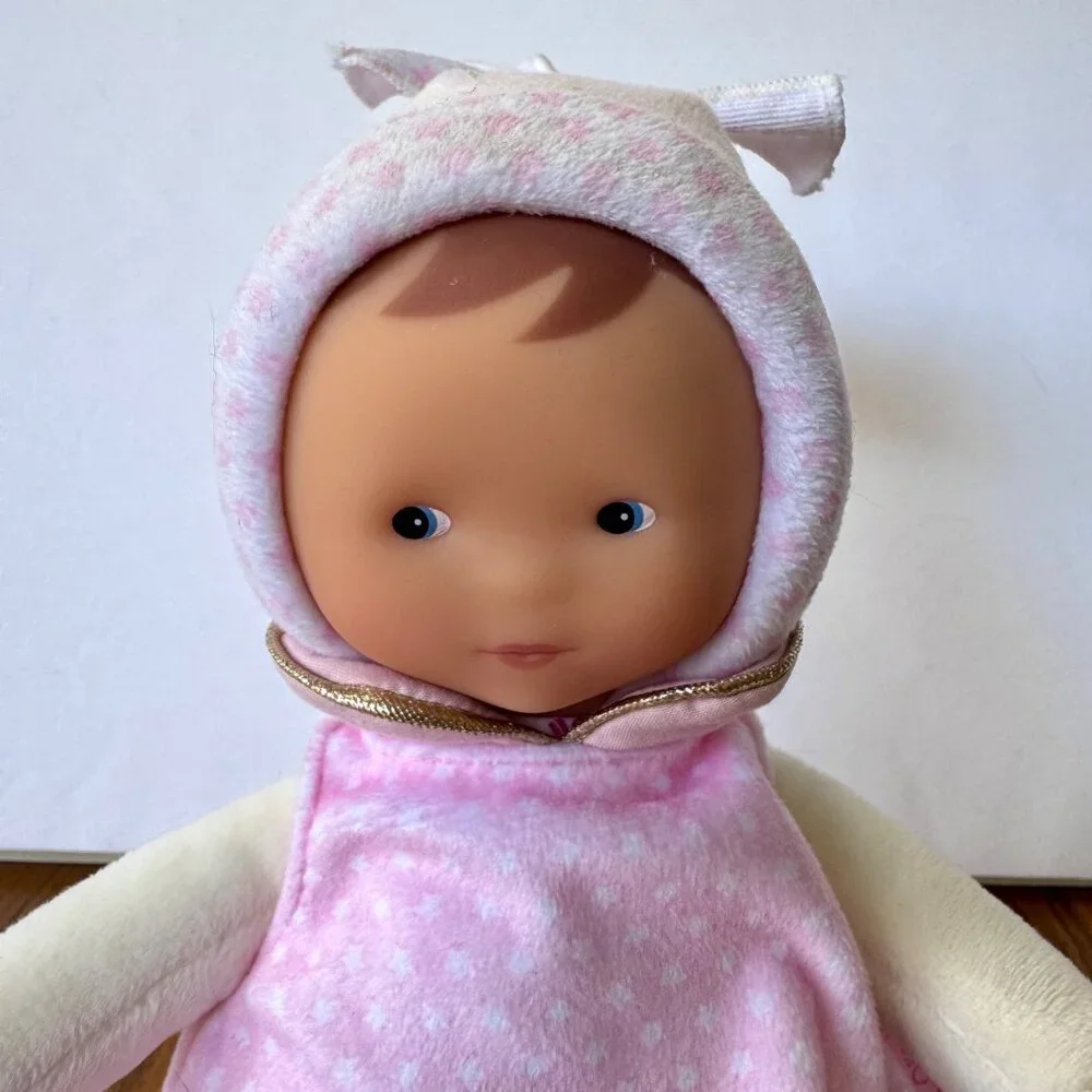 COROLLE Miss Starry Dreams Plush Doll 10" Soft Body Baby Toy Pink Vanilla Scent - Picture 4 of 7